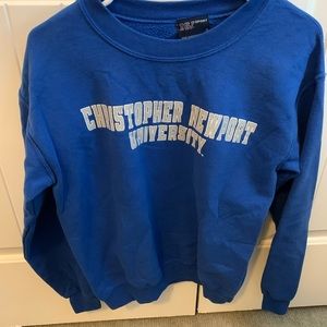 Navy CNU (Christopher Newport University) Sweatshirt